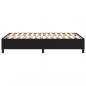 Preview: Bettgestell Schwarz 120x200 cm Stoff