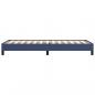 Preview: Bettgestell Blau 90x200 cm Stoff