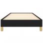 Preview: Bettgestell Schwarz 80x200 cm Stoff