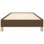 Preview: Bettgestell Dunkelbraun 80x200 cm Stoff
