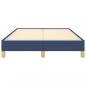 Preview: Bettgestell Blau 120x200 cm Stoff