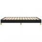 Preview: Bettgestell Schwarz 140x200 cm Stoff