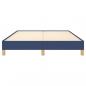 Preview: Bettgestell Blau 160x200 cm Stoff