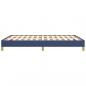 Preview: Bettgestell Blau 160x200 cm Stoff