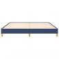 Preview: Bettgestell Blau 180×200 cm Stoff