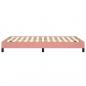 Preview: Bettgestell Rosa 120x200 cm Samt