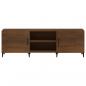 Preview: TV-Schrank Braun Eichen-Optik 150x30x50 cm Holzwerkstoff