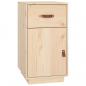 Preview: Schreibtisch-Schrank 40x50x75 cm Massivholz Kiefer