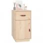 Preview: Schreibtisch-Schrank 40x50x75 cm Massivholz Kiefer