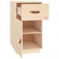 Preview: Schreibtisch-Schrank 40x50x75 cm Massivholz Kiefer