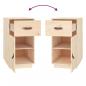 Preview: Schreibtisch-Schrank 40x50x75 cm Massivholz Kiefer