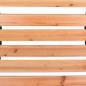 Preview: Gartenbank 122 cm Holz