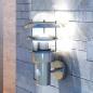 Preview: Patio Wandleuchte Edelstahl