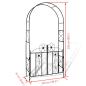 Preview: Gartentor Rosenbogen Rankgitter Rosensäule Spalier Pergola