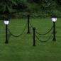 Preview: ARDEBO.de - 2x LED Lampe Solarleuchte Außenlampe Gartenleuchte Laterne
