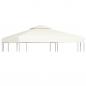 Preview: ARDEBO.de - Pavillon-Ersatzdach 310 g/m² Cremeweiß 3x3 m