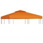 Preview: ARDEBO.de - Pavillon-Ersatzdach 310 g/m² Orange 3x3 m
