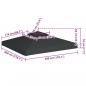 Preview: Pavillon-Ersatzdach 310 g/m² Dunkelgrau 3x3 m