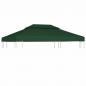 Preview: ARDEBO.de - Pavillon-Dachplane Ersatzdach 310 g/m² Grün 3x4 m