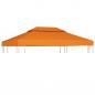 Preview: ARDEBO.de - Pavillon-Ersatzdach 310 g/m² Orange 3x4 m 