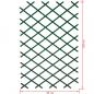 Preview: Nature Garten-Rankgitter 50x150 cm PVC Grün 6040702