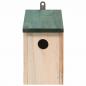 Preview: Vogelhäuser 4 Stk. Holz 12x12x22 cm 