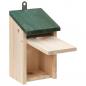 Preview: Vogelhäuser 4 Stk. Holz 12x12x22 cm 