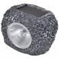 Preview: ARDEBO.de - Outdoor LED-Solarstrahler 12 Stk. Steinform