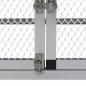 Preview: Hühnerstall mit Freilaufgehege und Nistkasten Aluminium