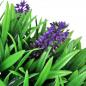 Preview: Künstliche Buchsbaumkugel mit Lavendel 2 Stk. 30 cm 