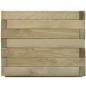 Preview: Hochbeet 50x50x40 cm Holz Quadratisch