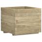 Preview: Hochbeet 50x50x40 cm Holz Quadratisch