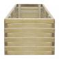 Preview: Hochbeet 100x50x40 cm Holz Rechteckig