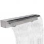 Preview: ARDEBO.de - Pool-Wasserfall Fontäne Rechteckig Edelstahl 90 cm 
