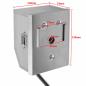 Preview: BBQ Rotisserie-Drehspieß mit professionellem Motor Stahl 900 mm