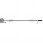 Preview: Grill Rotisseriespieß mit professionellem Motor Stahl 1200 mm