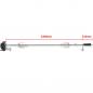 Preview: Rotisserie Grill mit Elektromotor Stahl 1200 mm