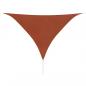 Preview: ARDEBO.de - Sonnensegel Oxford-Gewebe Dreieckig 5x5x5 m Terrakotta-Rot 
