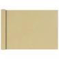 Preview: Balkonsichtschutz Oxfordgewebe 75x400 cm Beige