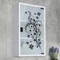 Preview: HI Medizinschrank 30 x 15 x 50 cm Edelstahl