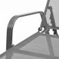 Preview: Sonnenliege Stahl Anthrazit
