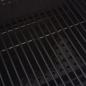 Preview: Holzkohlegrill Smoker mit Ablage Schwarz