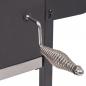 Preview: Holzkohlegrill Smoker mit Ablage Schwarz