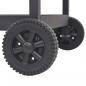 Preview: Holzkohlegrill Smoker mit Ablage Schwarz