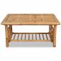 Preview: 4-tlg. Garten-Lounge-Set mit Auflagen Bambus