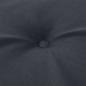 Preview: Gartenbank-Auflage Anthrazit 100x50x3 cm Oxford-Gewebe