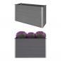 Preview: ARDEBO.de - Garten-Hochbeet WPC 150 x 50 x 91 cm Grau