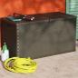 Preview: ARDEBO.de - Garten-Aufbewahrungsbox Braun 120x56x63 cm PP Rattan