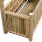 Preview: Hochbeet mit Spalier Bambus 70 cm