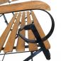 Preview: Gartenbank Klappbar 112 cm Massivholz Akazie